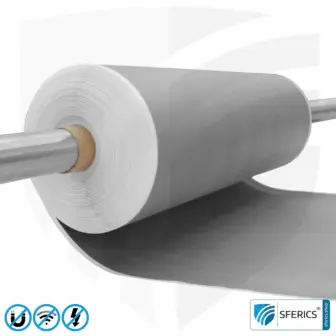 Magnetic field shielding film MCL61 | Screening attentuation magnetic alternating fields with 30 dB and RF electrosmog at 70 dB and higher | Effective against 5G! 6 Magnetic field shielding film MCL61 | Screening attentuation magnetic alternating fields with 30 dB and RF electrosmog at 70 dB and higher | Effective against 5G!