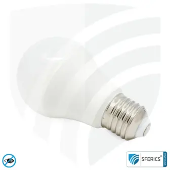 8 watt LED full spectrum | bright like 60 watts, 560 lumens | CRI 95 | flickerfree | daylight | E27 | business quality
