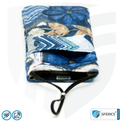 Cell phone case eWall for the smartphone | FELIX.BLUE | anti electrosmog incl. 5G | 3in1 protection incl. RFID blocker | cell phone case for iPhone, Android, ... | XL