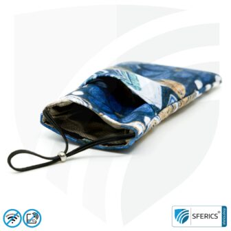 Cell phone case eWall for the smartphone | FELIX.BLUE | anti electrosmog incl. 5G | 3in1 protection incl. RFID blocker | cell phone case for iPhone, Android, ... | XL