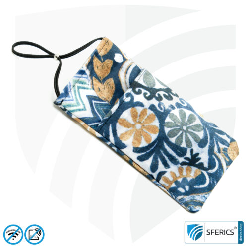 Cell phone pouch eWall for the smartphone | Unique in design FELIX.BLUE | anti electrosmog incl. 5G | 3in1 protection incl. RFID blocker | cell phone case for iPhone, Android, ... 2 Cell phone case eWall for the smartphone | FELIX.BLUE | anti electrosmog incl. 5G | 3in1 protection incl. RFID blocker | cell phone case for iPhone, Android, ... | XXL