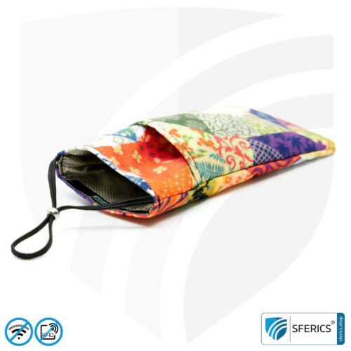 Cell phone case eWall for the smartphone | Unique in design FELIX.ROSE | anti electrosmog incl. 5G | 3in1 protection incl. RFID blocker | cell phone case for iPhone, Android, ... | XL