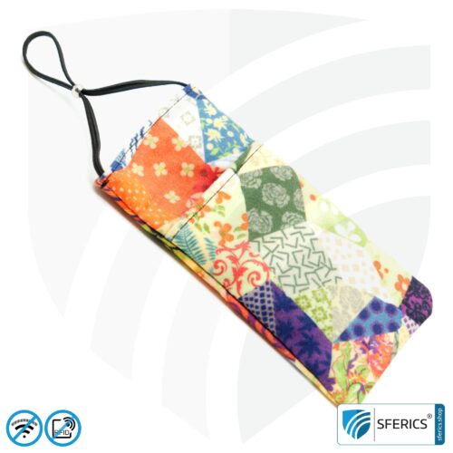 Cell phone pouch eWall for the smartphone | Unique in design FELIX.ROSE | anti electrosmog incl. 5G | 3in1 protection incl. RFID blocker | cell phone case for iPhone, Android, ... 1 Cell phone case eWall for the smartphone | Unique in design FELIX.ROSE | anti electrosmog incl. 5G | 3in1 protection incl. RFID blocker | cell phone case for iPhone, Android, ... | XL