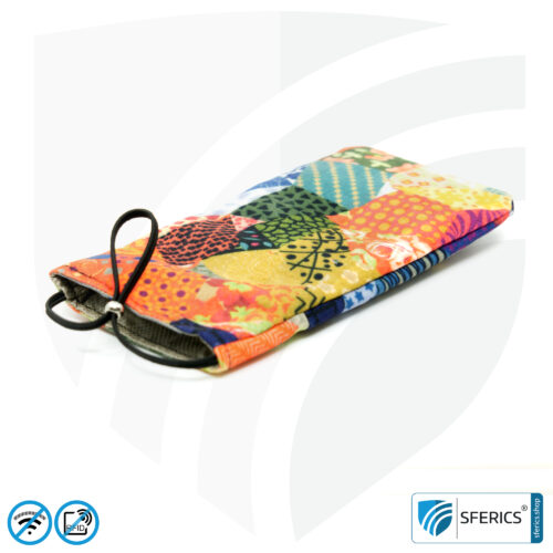 Cell phone case eWall for the smartphone | Unique in design FELIX.ROSE | anti electrosmog incl. 5G | 3in1 protection incl. RFID blocker | cell phone case for iPhone, Android, ... | XXL