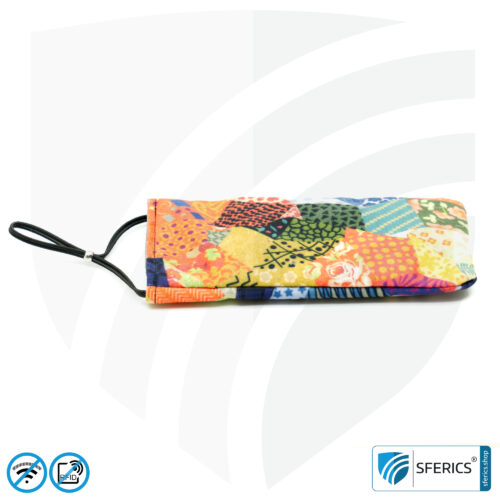 Cell phone case eWall for the smartphone | Unique in design FELIX.ROSE | anti electrosmog incl. 5G | 3in1 protection incl. RFID blocker | cell phone case for iPhone, Android, ... | XXL