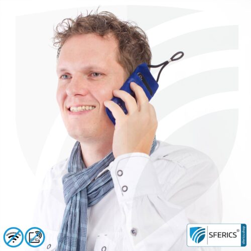 Cell phone pouch eWall for the smartphone | BLACK | anti electrosmog incl. 5G | 3in1 protection incl. RFID blocker | cell phone case for iPhone, Android, ... 7 Cell phone case eWall for the smartphone | anti electrosmog incl. 5G | 3in1 protection incl. RFID blocker | cell phone case for iPhone, Android, ...