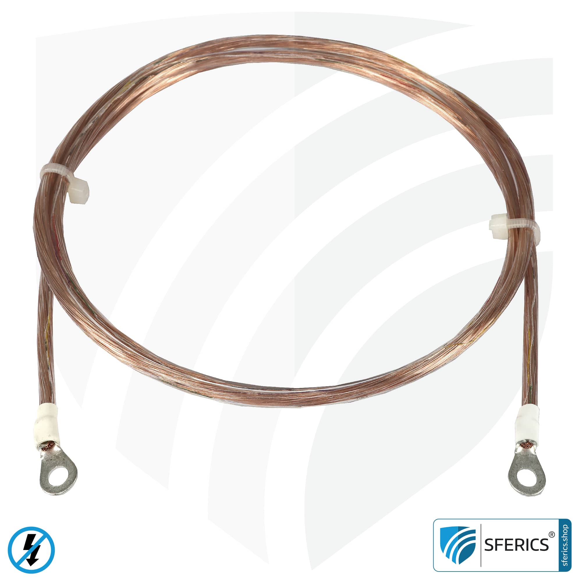 Grounding cable | ring eyelets with 4mm diameter | high-quality electrical connection of grounding components 6 Grounding cable | ring eyelets with 4mm diameter | high-quality electrical connection of grounding components GL100