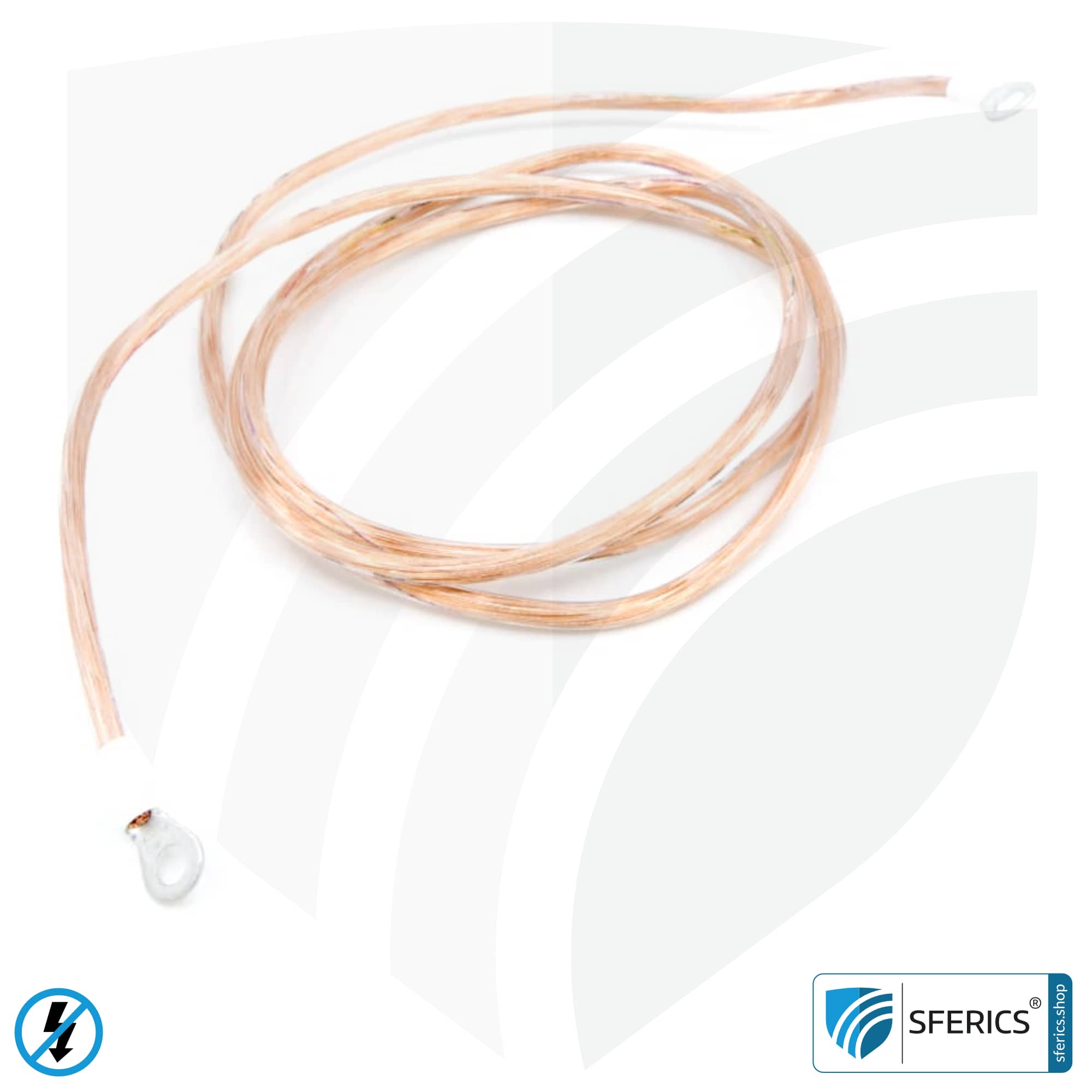 Grounding cable | ring eyelets with 4mm diameter | high-quality electrical connection of grounding components 9 Grounding cable | ring eyelets with 4mm diameter | high-quality electrical connection of grounding components GL100