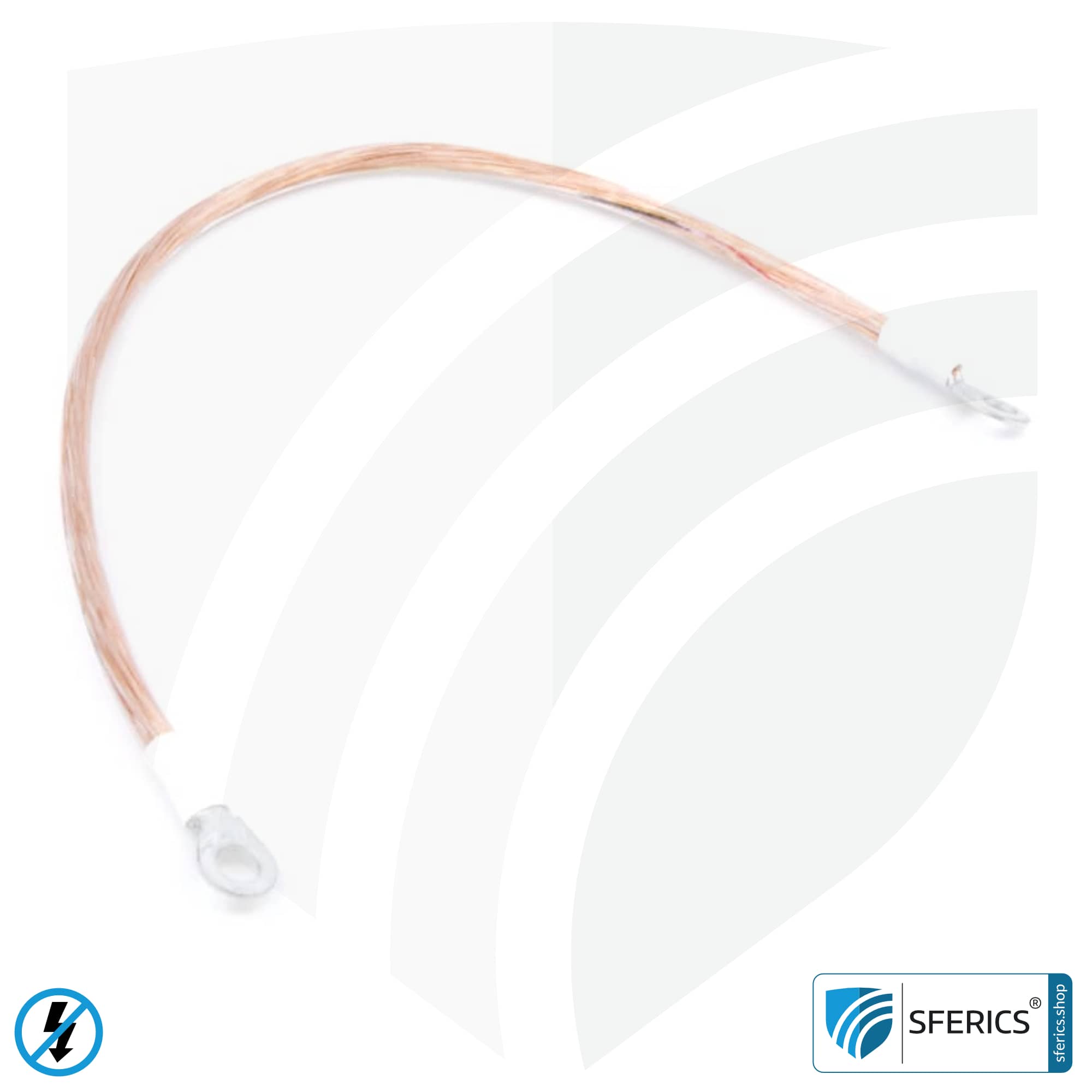 Grounding cable | ring eyelets with 4mm diameter | high-quality electrical connection of grounding components 10 Grounding cable | ring eyelets with 4mm diameter | high-quality electrical connection of grounding components GL20