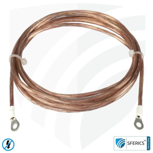 Grounding cable | ring eyelets with 4mm diameter | high-quality electrical connection of grounding components 14 Grounding cable | ring eyelets with 4mm diameter | high-quality electrical connection of grounding components GL200