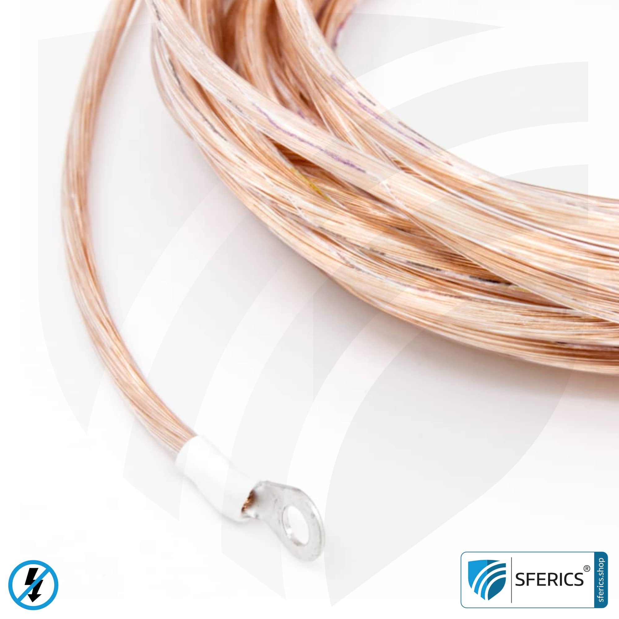 Grounding cable | ring eyelets with 4mm diameter | high-quality electrical connection of grounding components 3 Grounding cable | ring eyelets with 4mm diameter | high-quality electrical connection of grounding components GL500