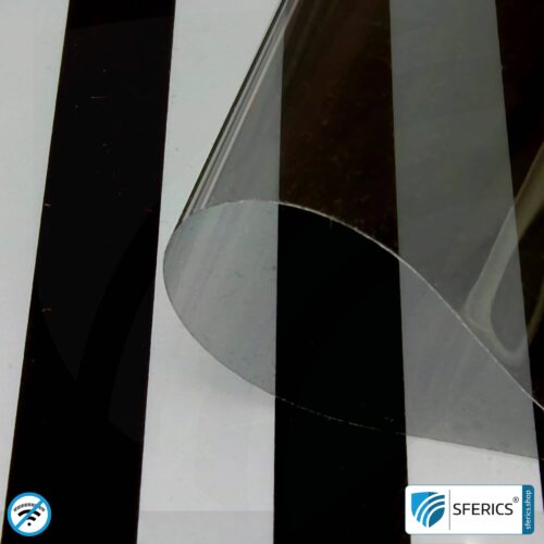 RDF62 shielding window film | RF screening attenuation against electrosmog up to 18 dB | 62 % light transmission 2 RDF62 shielding window film | RF screening attenuation against electrosmog up to 18 dB | 62 % light transmission | Effective against 5G!