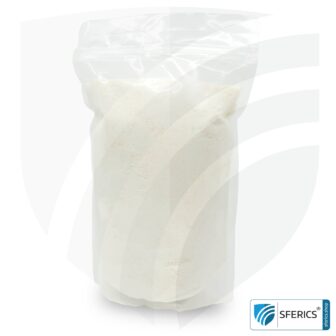 TEXCARE powder detergent | specially developed for shielding fabrics with silver threads and stainless steel yarns