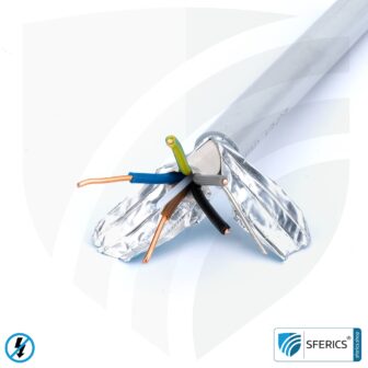 (N)HXMH(St)-J 5x 2.5 mm² shielded installation cable | halogen-free | plasticizer-free | electric cable for shielding alternating electrical fields LF