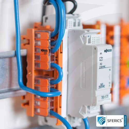 WAGO compact splicing connector, series 221 | model 221-415 | for 5 solid, fine-stranded and stranded cables | alternative to classic connector blocks 13 WAGO compact splicing connector, series 221 | model 221-415 | for 5 solid, fine-stranded and stranded cables | alternative to classic connector blocks