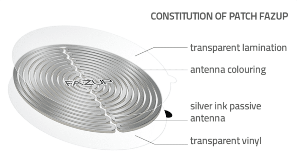 Structure of the Fazup Antenna Patch