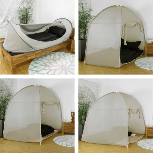 4 variants of shielding tents