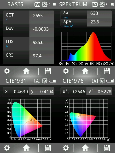 6.4 watt LED filament Pure-Z NEO | bright as 55 watts, 650 lumens | CRI 97 | flicker-free | warm white | E27, frosted