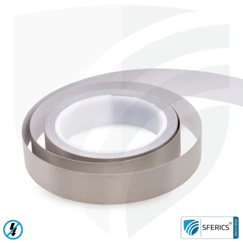 Grounding strap GSX, self-adhesive | grounding of shielding paint, shielding netting, shielding fleece, etc.