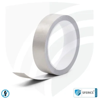 Alternative view of Grounding strap GSX, self-adhesive | grounding of shielding paint, shielding netting, shielding fleece, etc.