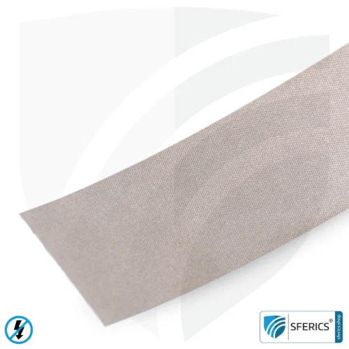 Grounding strap GSX, self-adhesive | grounding of shielding paint, shielding netting, shielding fleece, etc.