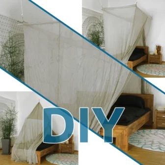 Shielding canopy Electrosmog PRO | DIY for the EMF professional | Shielding EMF over 99.99% (48 dB at 1 GHz) | groundable. Feedimage.