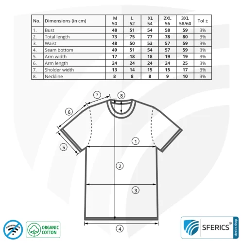 Shielding ANTIWAVE shirt for men | Protection up to 30 dB against HF electrosmog (mobile phone, WIFI, LTE) | Ideal for electrosensitive people