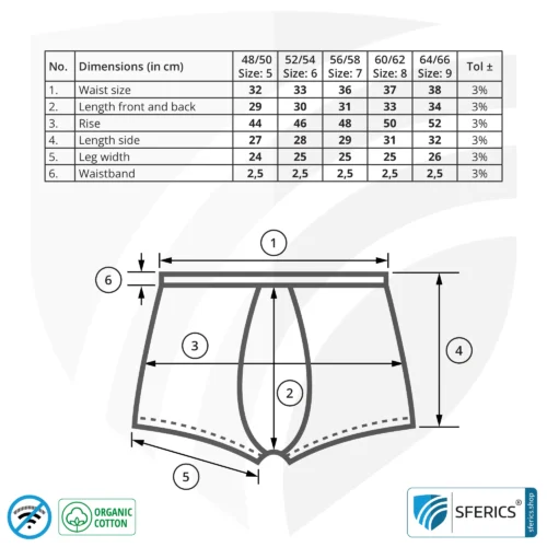 Shielding ANTIWAVE shorts for men | Protection up to 30 dB against HF electrosmog (mobile phone, WIFI, LTE) | Ideal for electrosensitive people 12 Shielding ANTIWAVE shorts for men | Protection up to 30 dB against HF electrosmog (mobile phone, WIFI, LTE) | Ideal for electrosensitive people