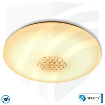 LED full spectrum ceiling light SUNNY with remote control | up to 4000 lumens, dimmable | up to 5900 Kelvin, color changeable | CRI 95 | dreamlike light in the living room and home office 26 LED full spectrum ceiling light SUNNY with remote control | up to 4000 lumens, dimmable | up to 5900 Kelvin, color changeable | CRI 95 | dreamlike light in the living room and home office
