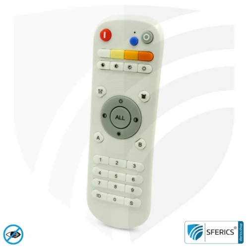 LED full spectrum ceiling light SUNNY with remote control | up to 4000 lumens, dimmable | up to 5900 Kelvin, color changeable | CRI 95 | dreamlike light in the living room and home office