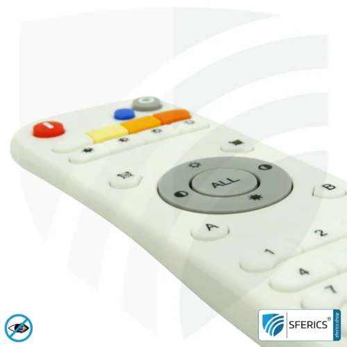 LED full spectrum ceiling light SUNNY with remote control | up to 4000 lumens, dimmable | up to 5900 Kelvin, color changeable | CRI 95 | dreamlike light in the living room and home office