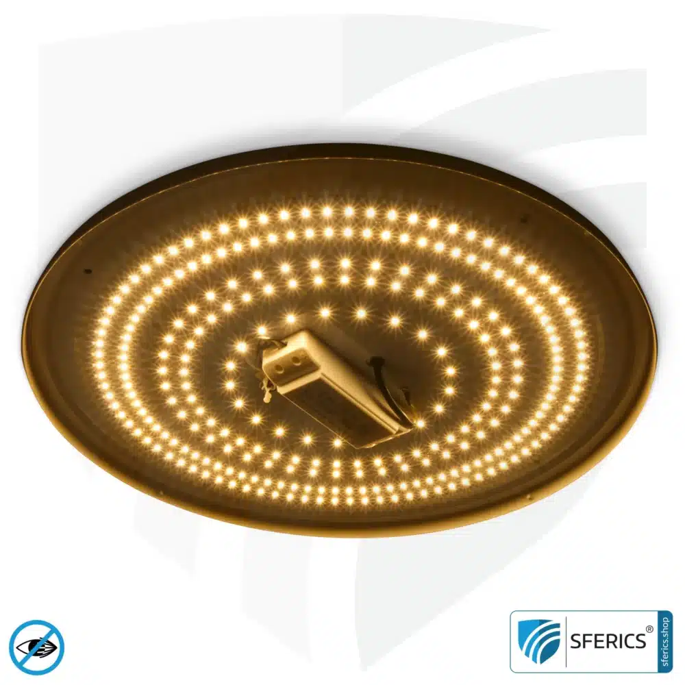 LED full spectrum ceiling light SUNNY with remote control | up to 4000 lumens, dimmable | up to 5900 Kelvin, color changeable | CRI 95 | dreamlike light in the living room and home office