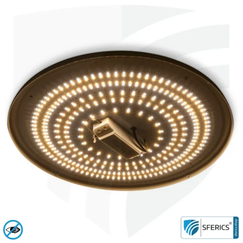 LED full spectrum ceiling light SUNNY with remote control | up to 4000 lumens, dimmable | up to 5900 Kelvin, color changeable | CRI 95 | dreamlike light in the living room and home office