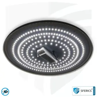 LED full spectrum ceiling light SUNNY with remote control | up to 4000 lumens, dimmable | up to 5900 Kelvin, color changeable | CRI 95 | dreamlike light in the living room and home office 22 LED full spectrum ceiling light SUNNY with remote control | up to 4000 lumens, dimmable | up to 5900 Kelvin, color changeable | CRI 95 | dreamlike light in the living room and home office