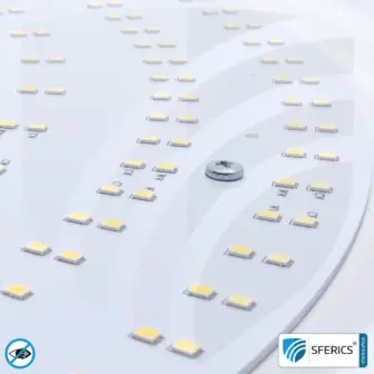 LED full spectrum ceiling light SUNNY with remote control | up to 4000 lumens, dimmable | up to 5900 Kelvin, color changeable | CRI 95 | dreamlike light in the living room and home office 29 LED full spectrum ceiling light SUNNY with remote control | up to 4000 lumens, dimmable | up to 5900 Kelvin, color changeable | CRI 95 | dreamlike light in the living room and home office