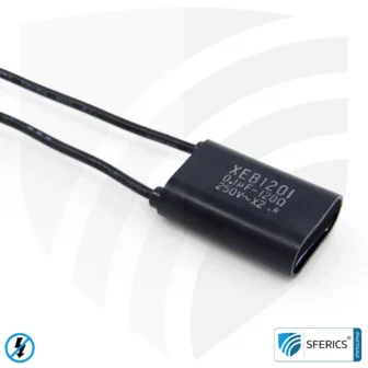 RC Network XEB1201 | RC element for the auxiliary relay ESC 425S | To prevent interference | Master switch set up