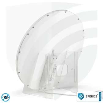 LED feel-good daylight lamp LENA 400 | revitalizing light shower + light therapy for lack of light | Full spectrum daylight with 10.000 lux from a distance of 33 cm | dimmable | flicker free | CRI over 95 | standing and hanging applicable