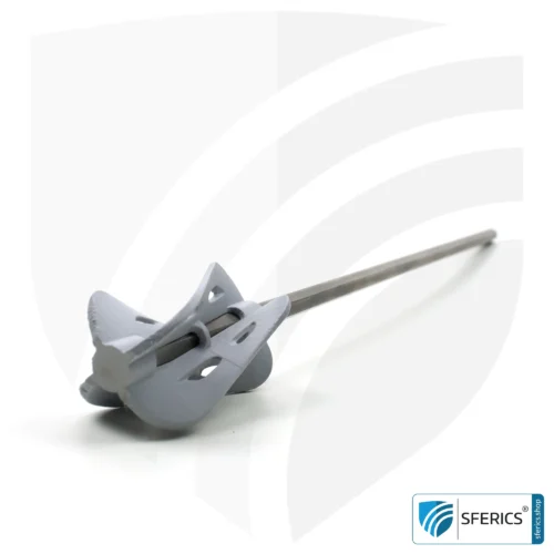 Paint stirrer QUIRL | paint stirrer with hexagon shaft | optimal mixing of shielding paints before application