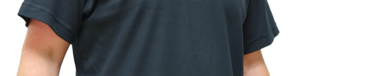 Shielding T-Shirt, black | Protection up to 40 dB from RF electrosmog (mobile phones, Wi-Fi, LTE) | durable, made from Black-Jersey shielding fabric | 5G ready!