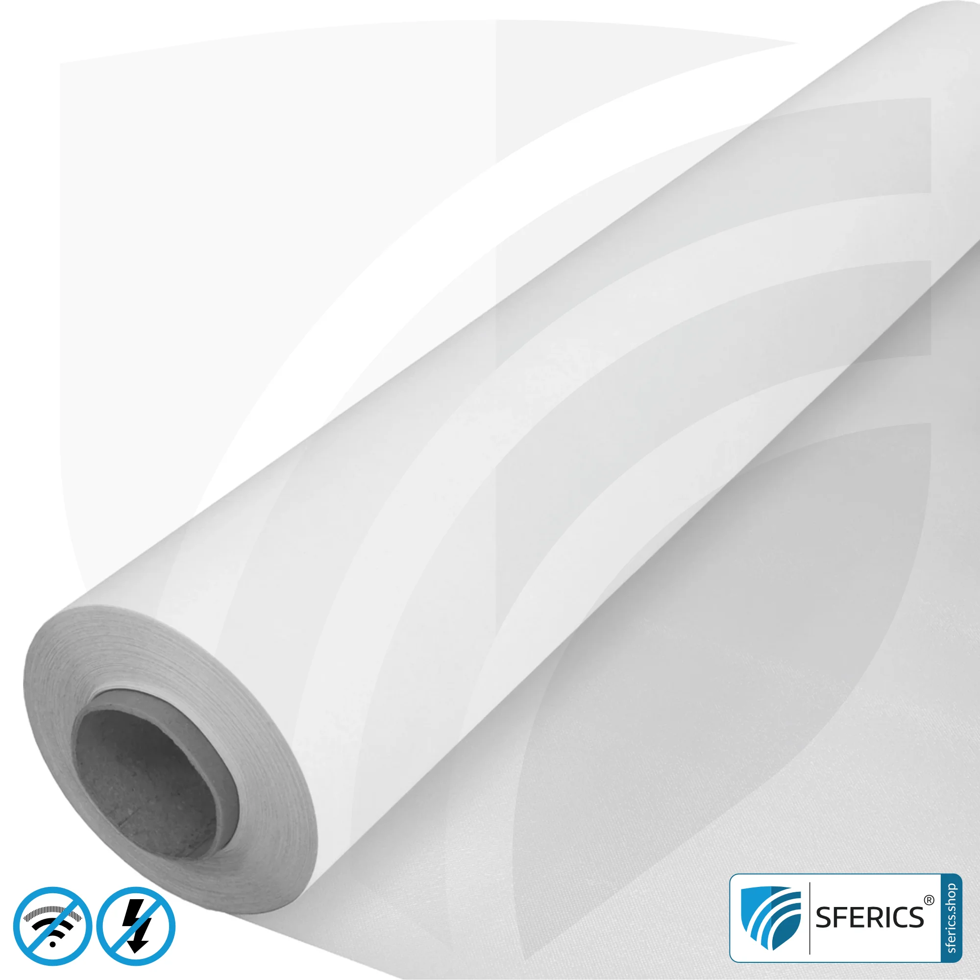 Shielding Fleece SAFEBUILD® A190 | HF Shielding Attenuation against Electrosmog up to 112 dB | 90 cm Width. Effective against 5G! 6 Shielding Fleece SAFEBUILD® A190 | HF Shielding Attenuation against Electrosmog up to 112 dB | 100 cm Width. Effective against 5G!