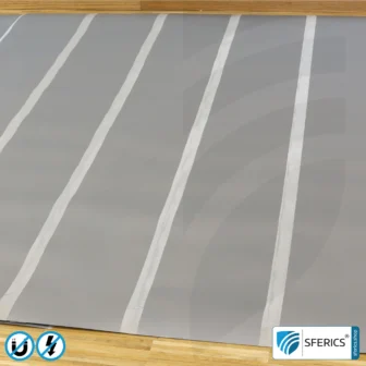 Magnetic field shielding film M2L | very thin, two-layer film for effective shielding attenuation of magnetic fields | 21 cm width