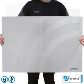 Magnetic field shielding plate M6L-85 | 80 x 55 cm | six-layered, laminated, and highly resistant