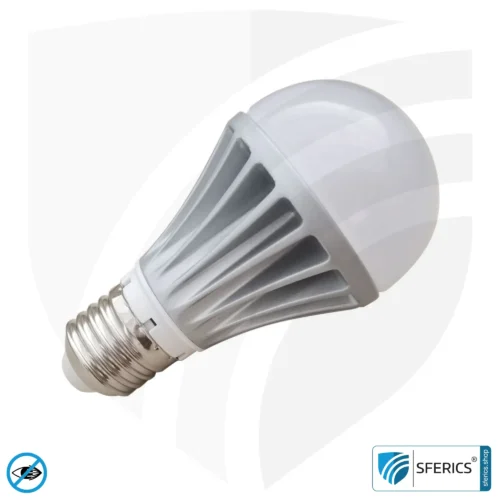 8 Watt LED Full Spectrum | As Bright as 60 Watts, 560 Lumens | CRI 97 | Low Flicker | Daylight | E27 | Business Quality