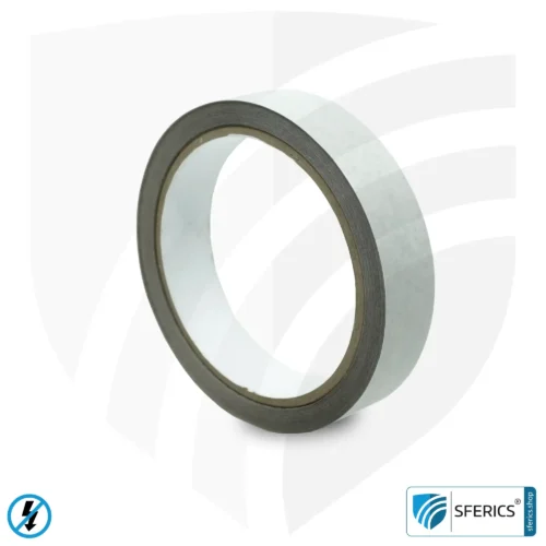 Grounding strap EB1, self-adhesive | grounding of shielding paint, shielding netting, shielding fleece, etc.