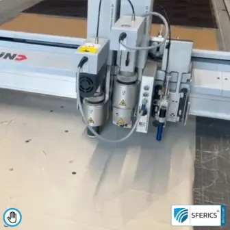 Shielding Material Cutting Service | Contract Cutting | Precision Cutting with Zünd G3 Plotter