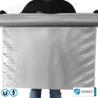 Magnetic Field Shielding Foil M6L-9X | Six-Layer Foil for Effective Shielding Attenuation of Magnetic Fields | 90 cm Width